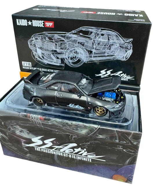 Kaido House Collab Nissan Skyline GT - R (R33) Active Carbon R 