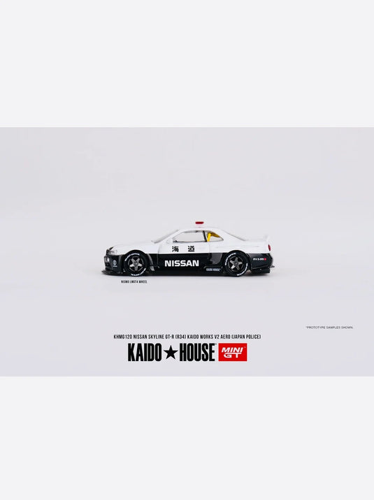 Kaido House Collab Nissan Skyline GT - R (R34) Kaido Works V2 Aero (Japan Police)