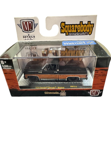 M2 Machines 70 Squarebody Syndicate Silverado Woodsman - American Stanced