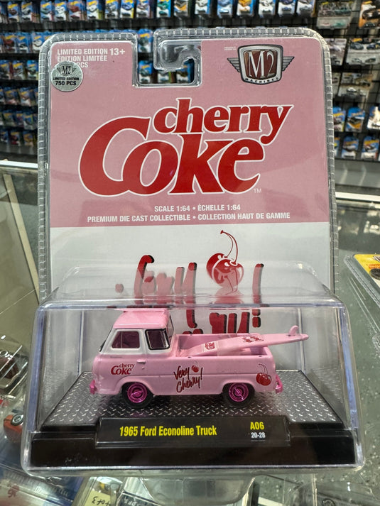 M2 Machines Cherry Coke 1965 Ford Econoline Truck 