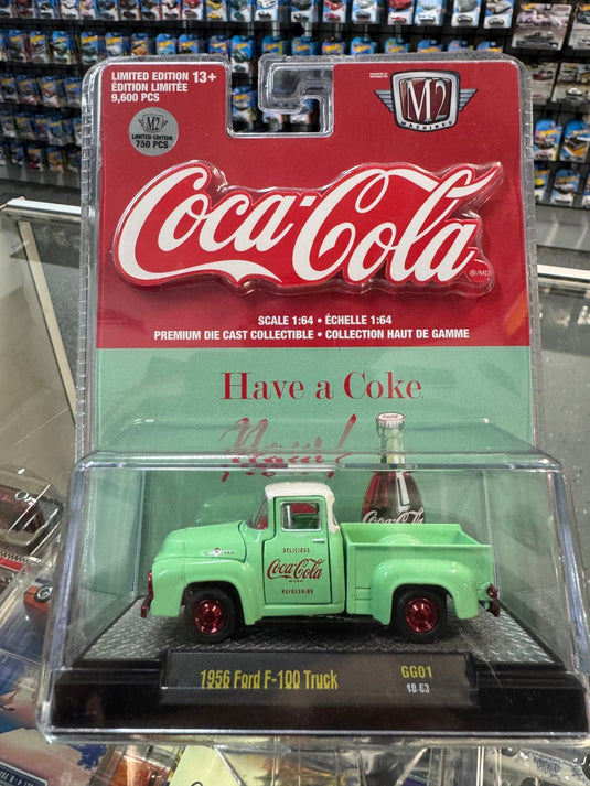 M2 Machines Coca Cola 1956 Ford F - 100 Truck 