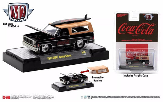 M2 Machines Coca Cola 1973 GMC Jimmy Sierra - American Stanced