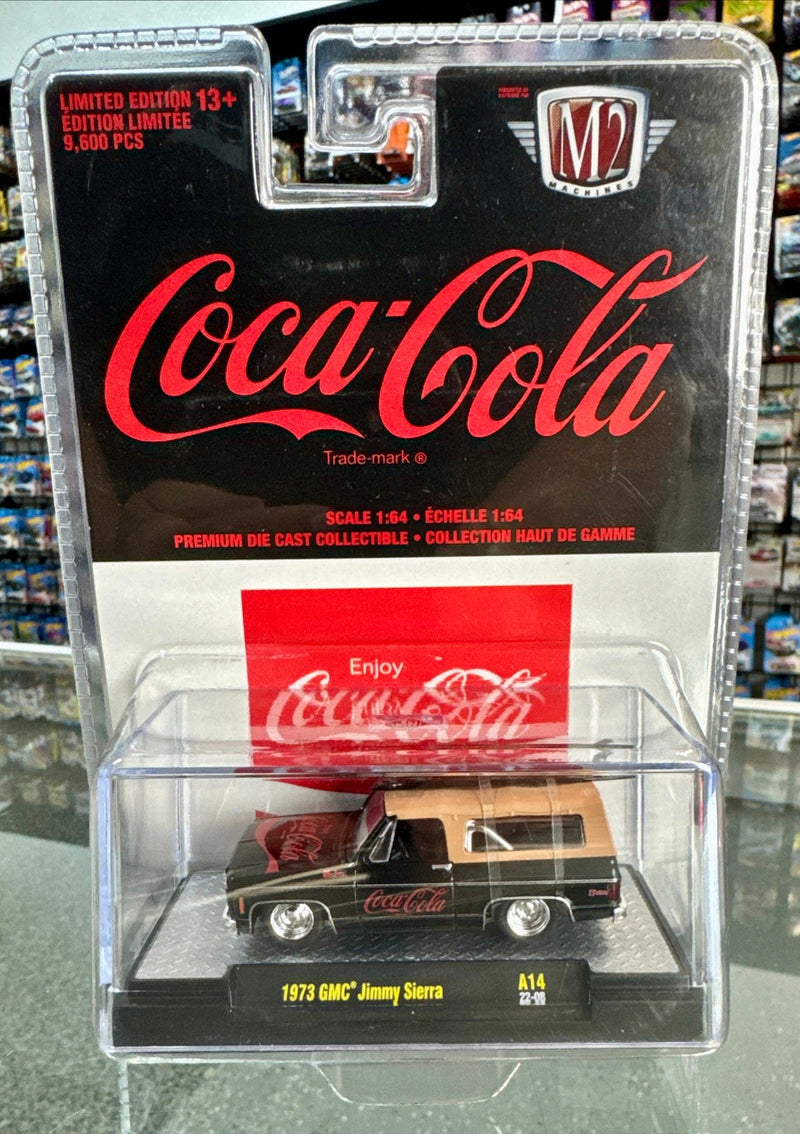 Load image into Gallery viewer, M2 Machines Coca Cola 1973 GMC Jimmy Sierra - American Stanced
