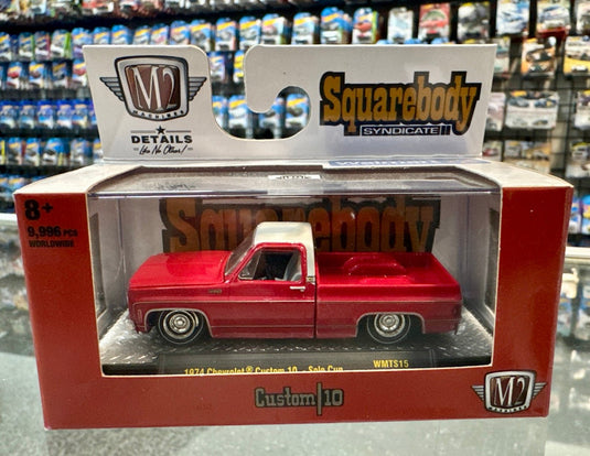 M2 Machines Syndicate 1974 Chevrolet Custom 10 Red Solo Cup - American Stanced