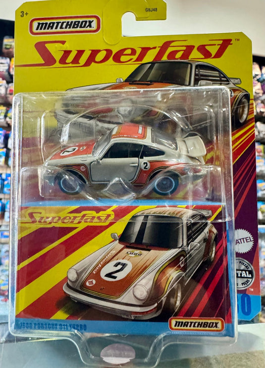 Matchbox 1980 Porsche 911 Turbo 50th Anniversary Superfast - American Stanced