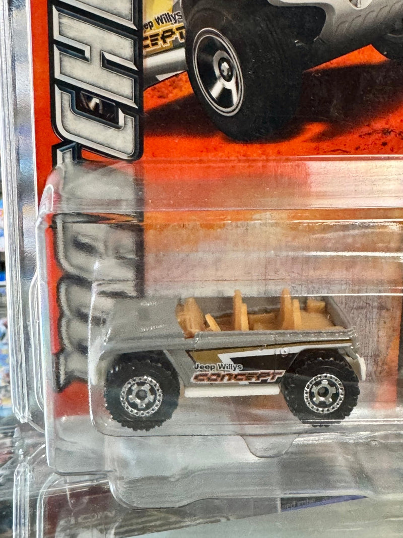 Load image into Gallery viewer, Matchbox Jeep Willys Concept MBX Explorers Series 117/120 &quot;ERROR&quot; - American Stanced
