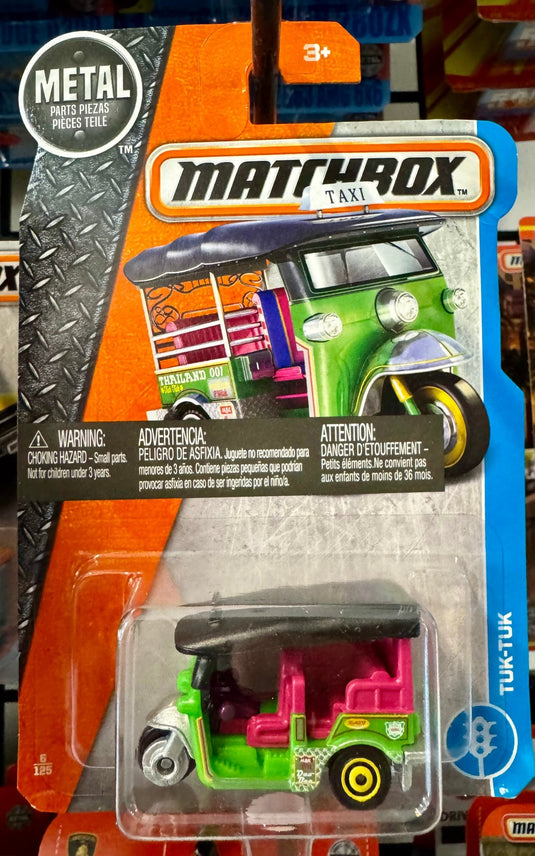 Matchbox Mainline Tuk - Tuk MBX Adventure City 