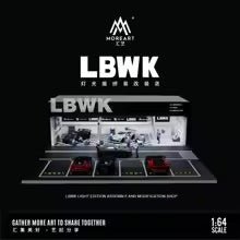 Load image into Gallery viewer, MoreArt 1:64 LBWK Liberty Walk &quot;Lighted Edition&quot; - American Stanced
