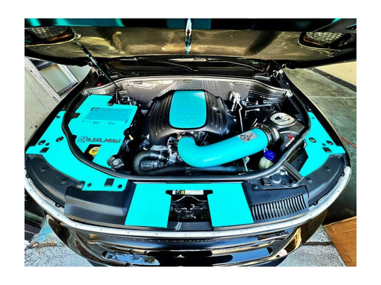 Aluminum 5 Piece Engine Bay Set / Dodge Durango GT, R/T 2018-2023 - American Stanced