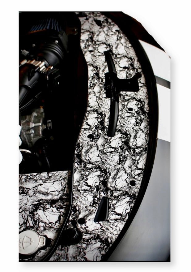 Load image into Gallery viewer, Aluminum Radiator Cover / Dodge Charger, GT, R/T, SRT 392, Hellcat 2015-2021 - American Stanced

