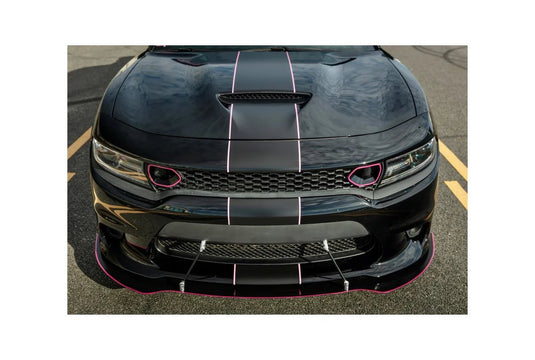 Aluminum Stealth Splitter / Dodge Charger, GT, R/T, SRT 392, Hellcat 2015-2021 - American Stanced