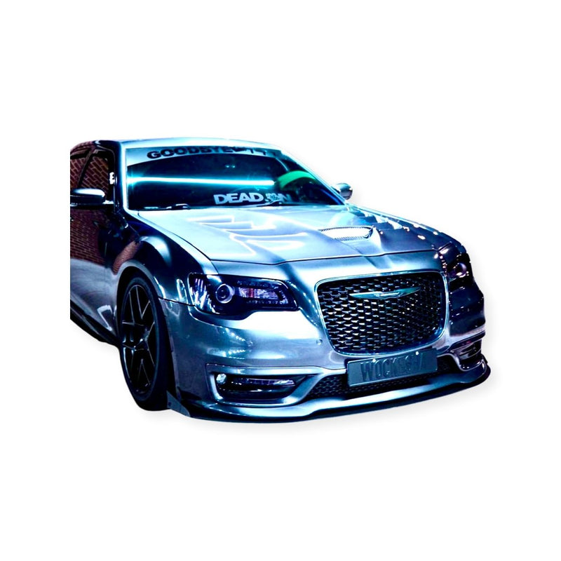 Load image into Gallery viewer, Aluminum V1 Front Splitter w/ Fins / Chrysler300 2012 - 2021 - American Stanced
