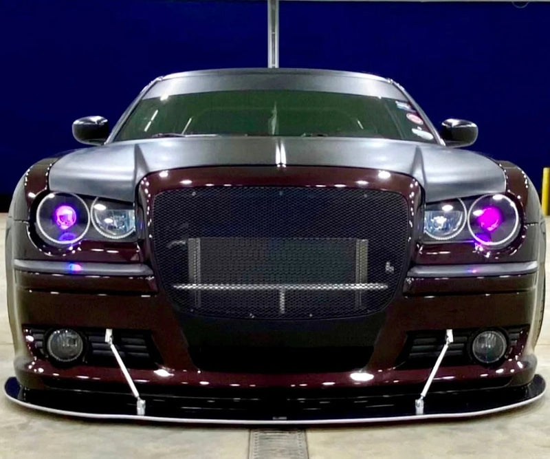 Load image into Gallery viewer, Aluminum V1 Front Splitter w/ Fins / Chrysler300 2012 - 2021 - American Stanced
