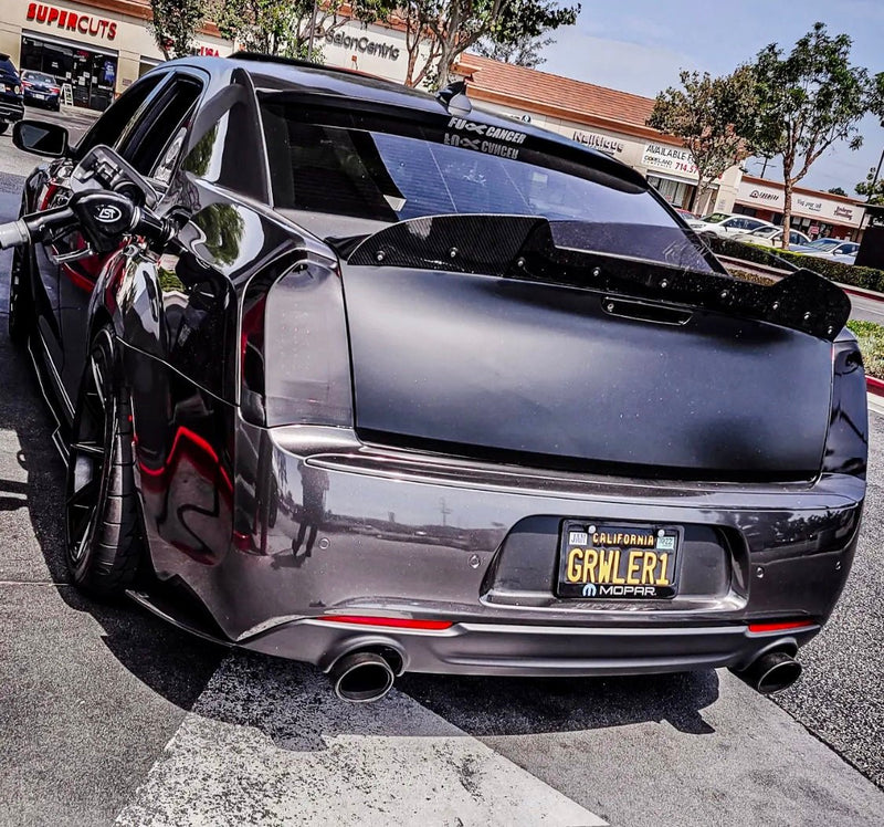 Load image into Gallery viewer, Aluminum Wicker Bill &quot;Sniper&quot; / Chrysler300 2015 - 2021 - American Stanced
