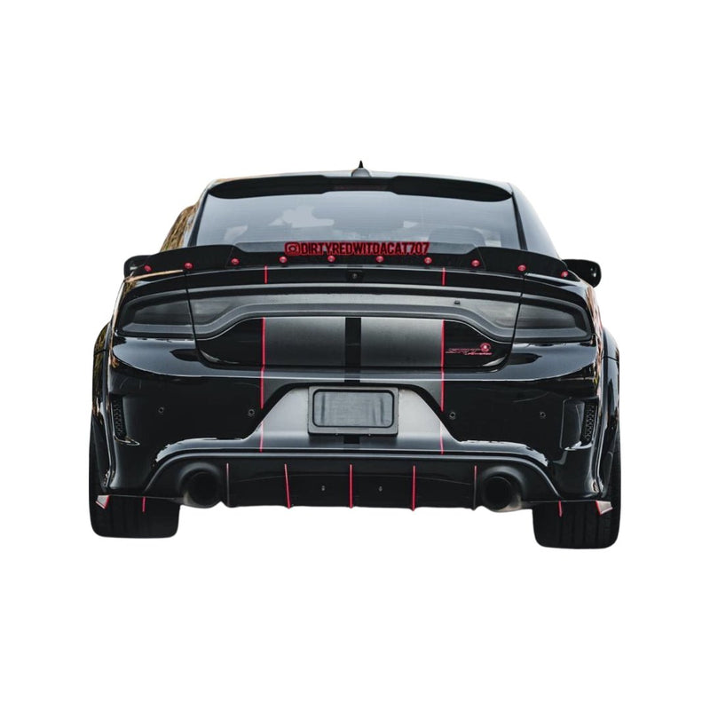 Load image into Gallery viewer, Aluminum Wickerbill / Dodge Charger, GT, R/T, SRT 392, Hellcat 2015-2021 - American Stanced
