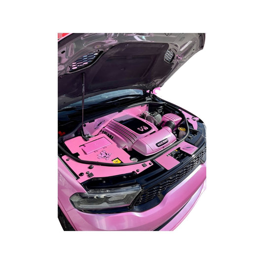 Carbon Fiber 5 Piece Engine Bay Set / Dodge Durango GT, R/T 2018-2023 - American Stanced