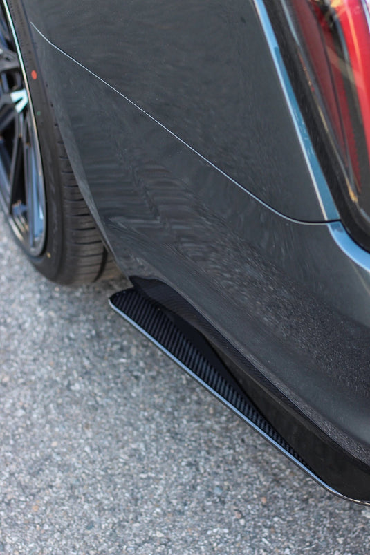 Carbon Fiber Rear Side Spats / 20-22 Cadillac CT5V - American Stanced