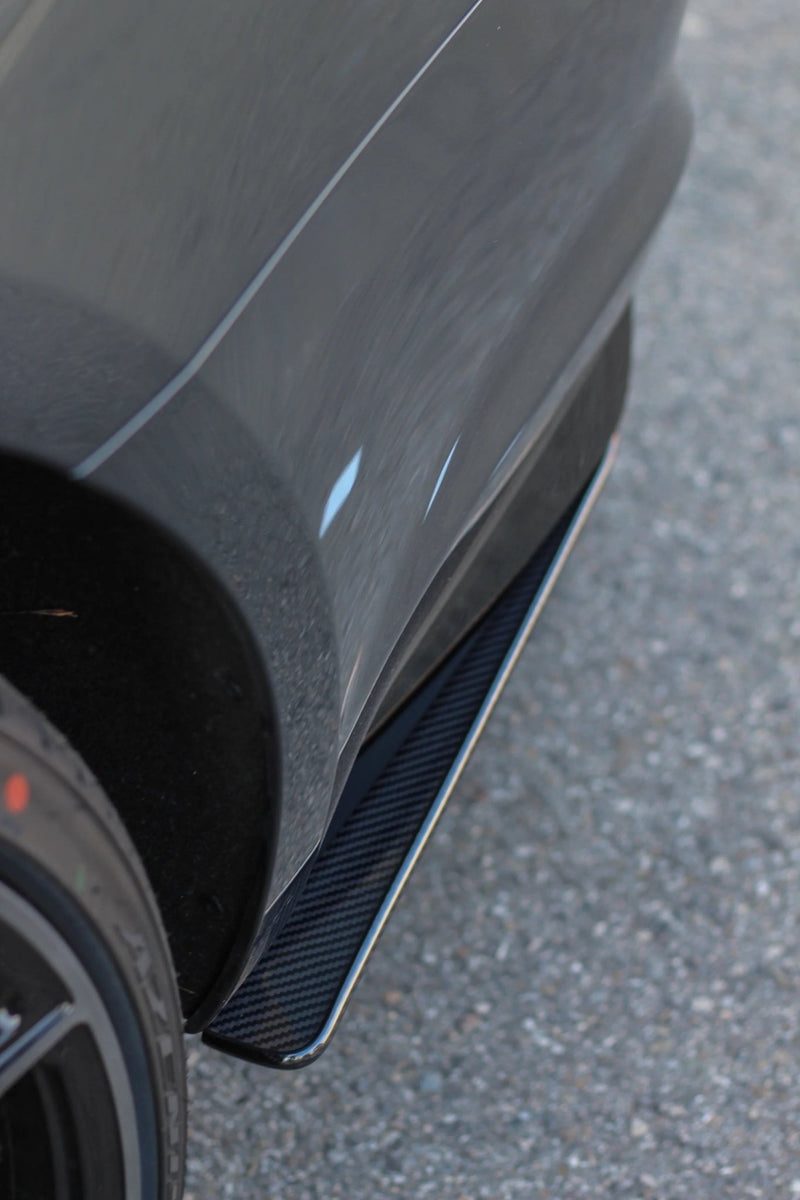 Load image into Gallery viewer, Carbon Fiber Rear Side Spats / 20-22 Cadillac CT5V - American Stanced
