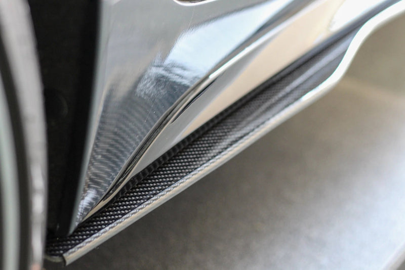 Load image into Gallery viewer, Carbon Fiber Side Skirts / 20-22 Cadillac CT5V - American Stanced
