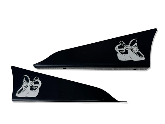 Laser Engraved Custom Fins "Design Your Own" - American Stanced