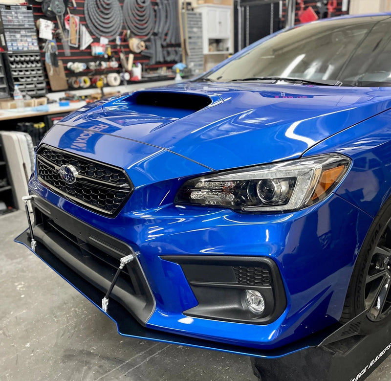 Load image into Gallery viewer, Subaru WRX V1 Aluminum Front Splitter / 2015 - 2021 - American Stanced
