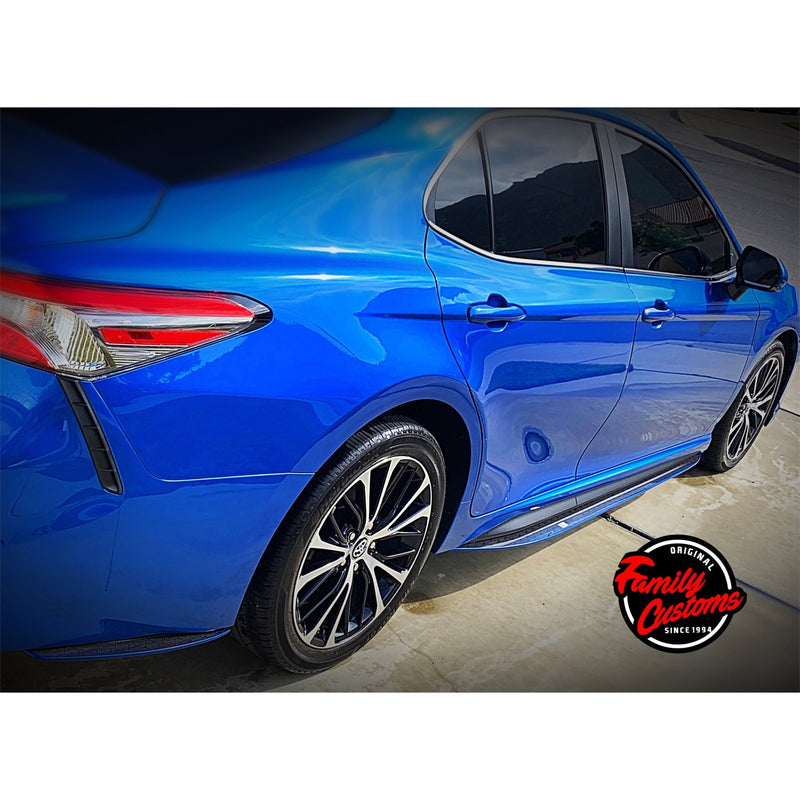 Load image into Gallery viewer, Toyota Camry Aluminum Fiber Side Skirts / 2018-2022 - American Stanced
