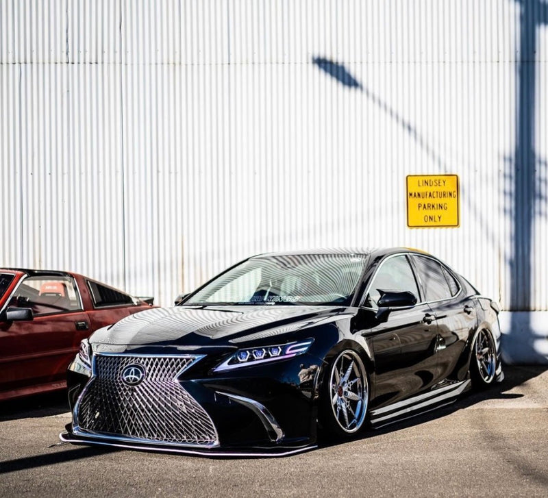 Load image into Gallery viewer, Toyota Camry / Lexus ES Conversion Carbon Fiber Splitter / 2018-2023 - American Stanced
