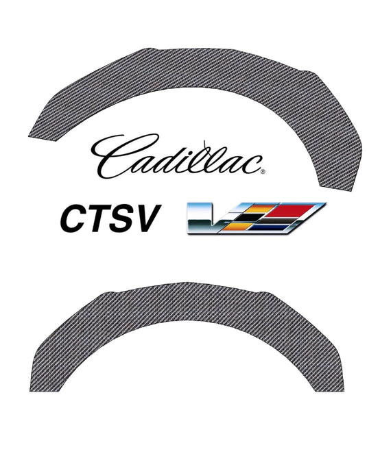 V1 Carbon Fiber Splitter / 16-19 Cadillac CTS-V - American Stanced