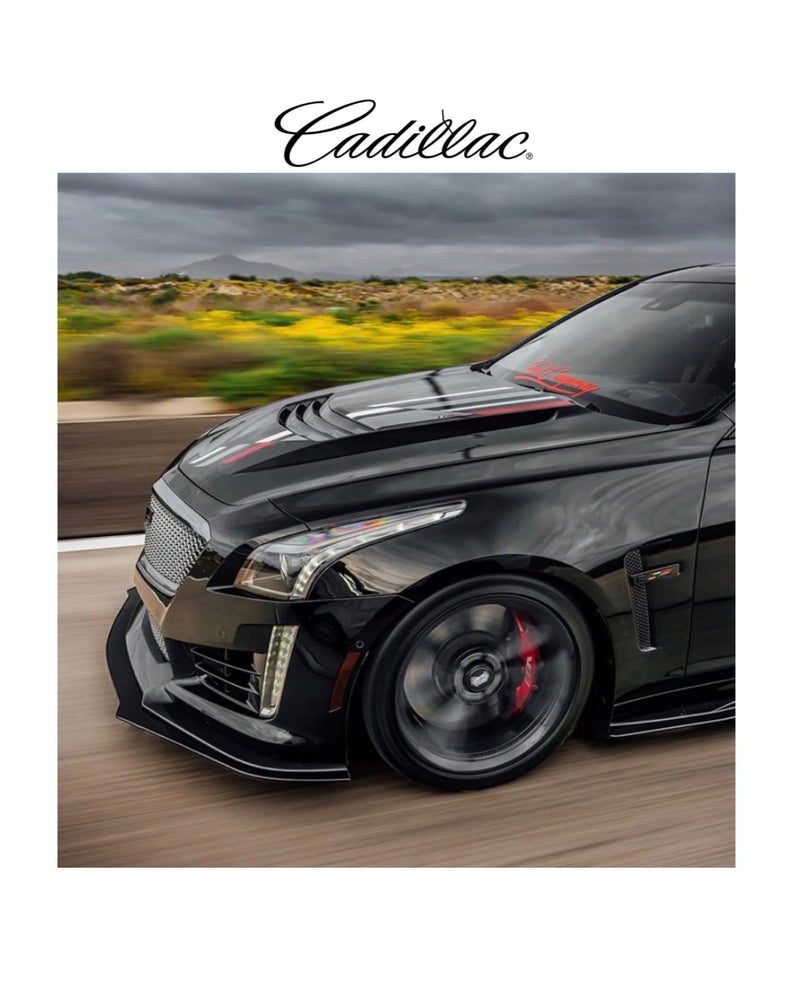 Load image into Gallery viewer, V1 Carbon Fiber Splitter / 16-19 Cadillac CTS-V - American Stanced
