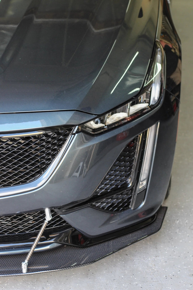 Load image into Gallery viewer, V1 Carbon Fiber Splitter / 20-22 Cadillac CT5V - American Stanced
